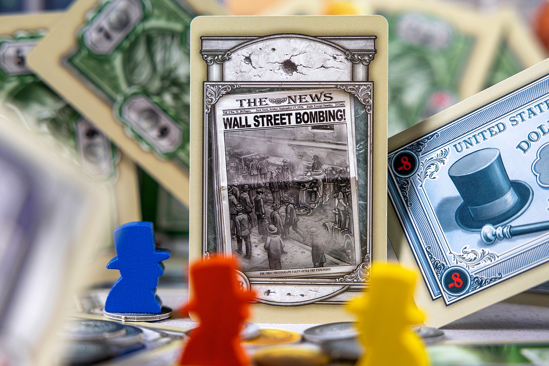 1920 Wall street origames looping games jeu de société boardgame