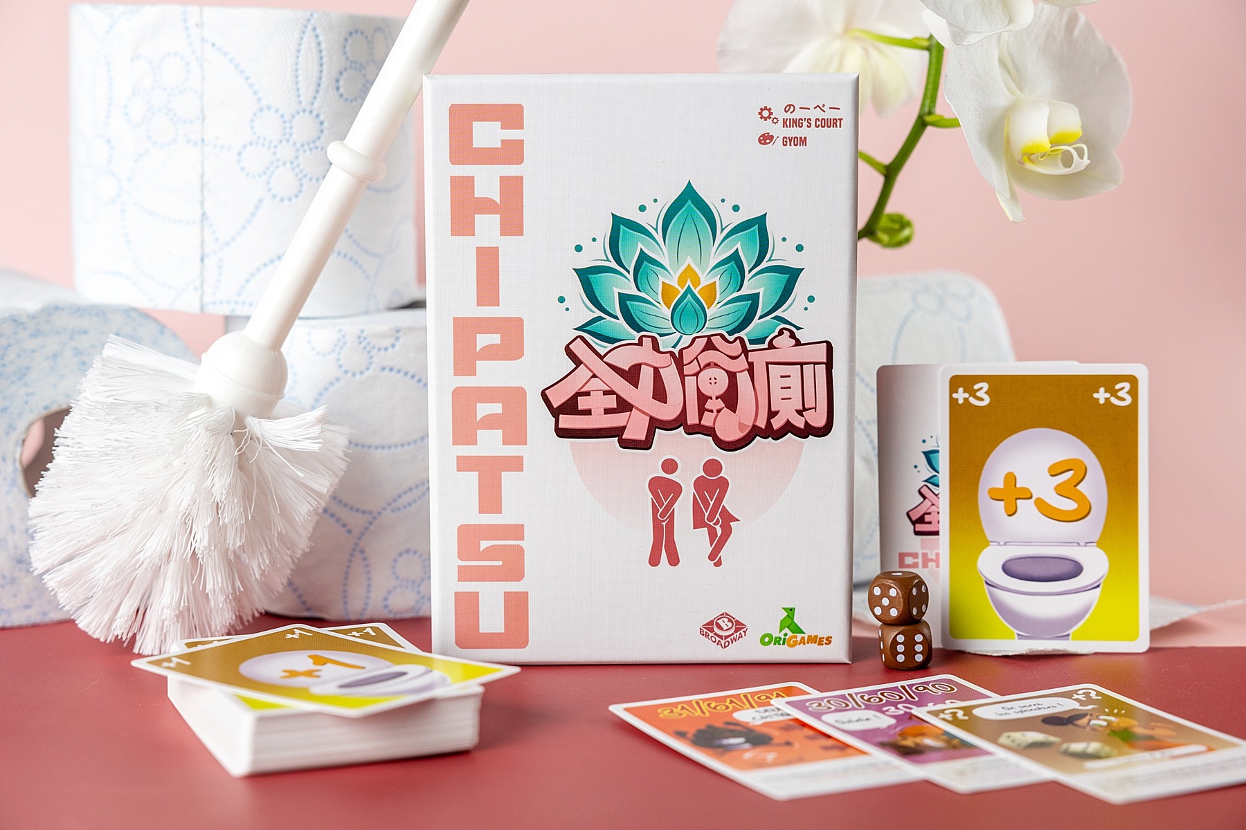 Chipatsu origames jeu de société