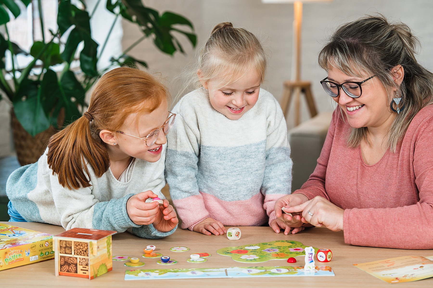 La ronde du pollen bio viva jeu de société