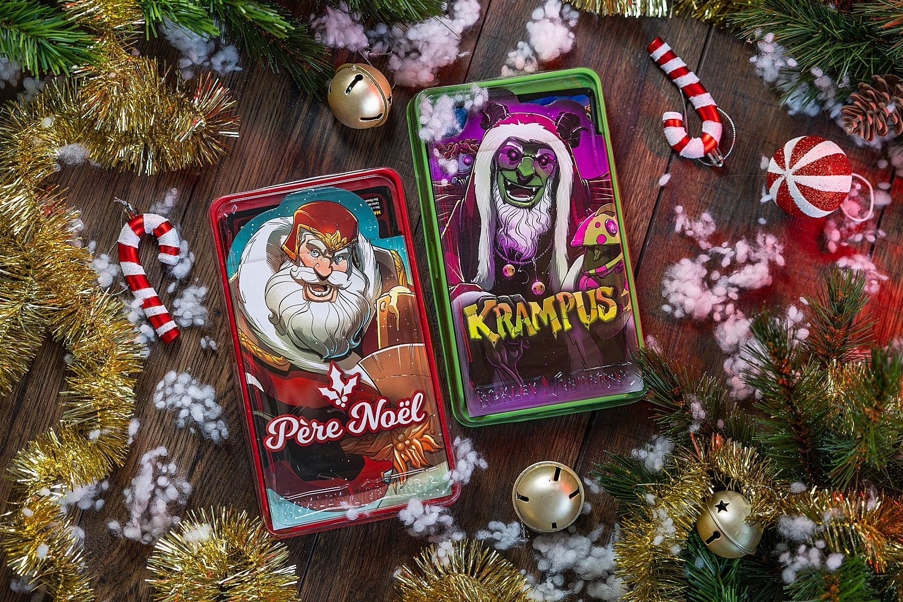 Dice Throne - Père Noël vs Krampus Lucky duck games boardgame