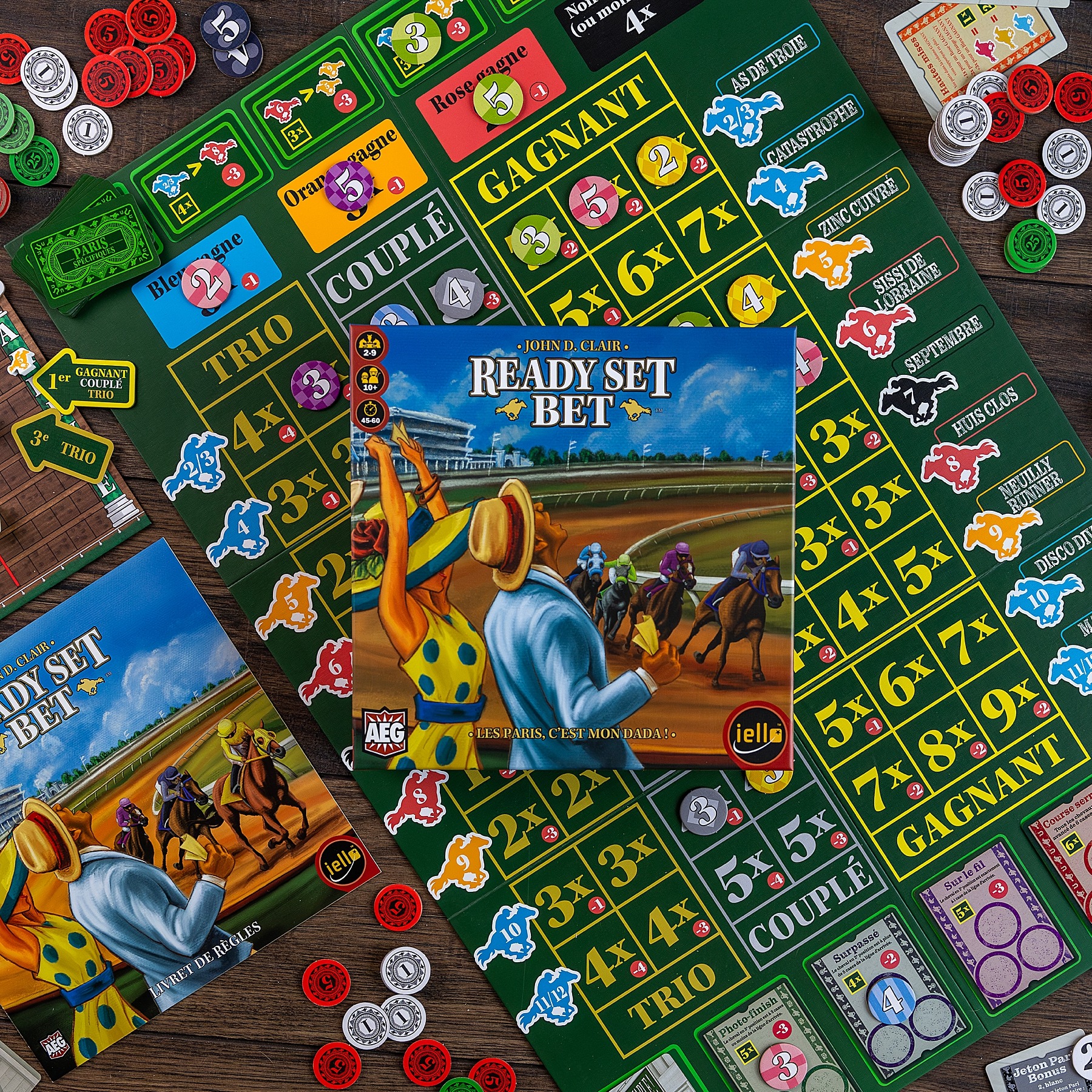 Ready set bet iello boardgame jeu de société 