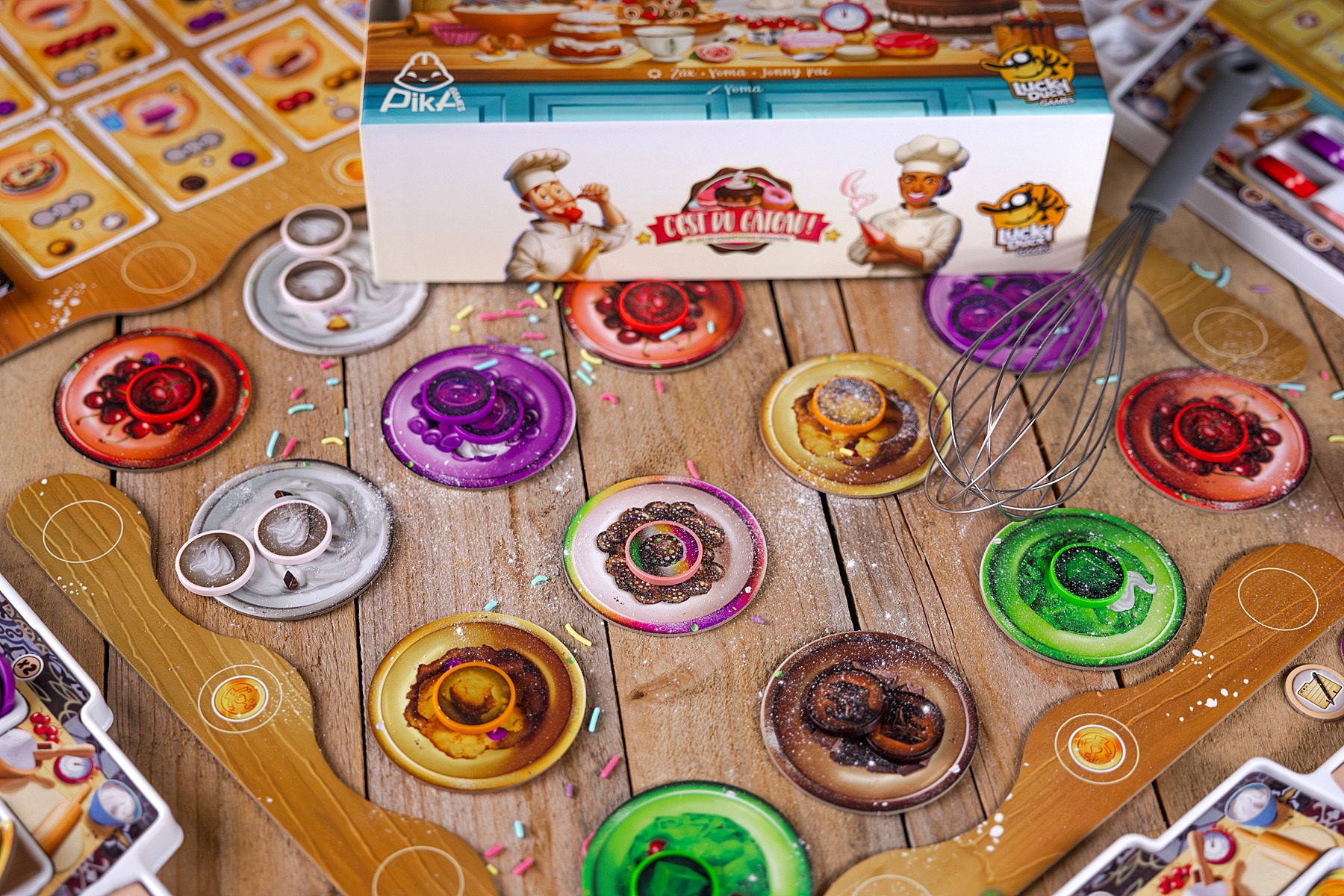 C'est du gâteau lucky duck games jeu de société boardgame