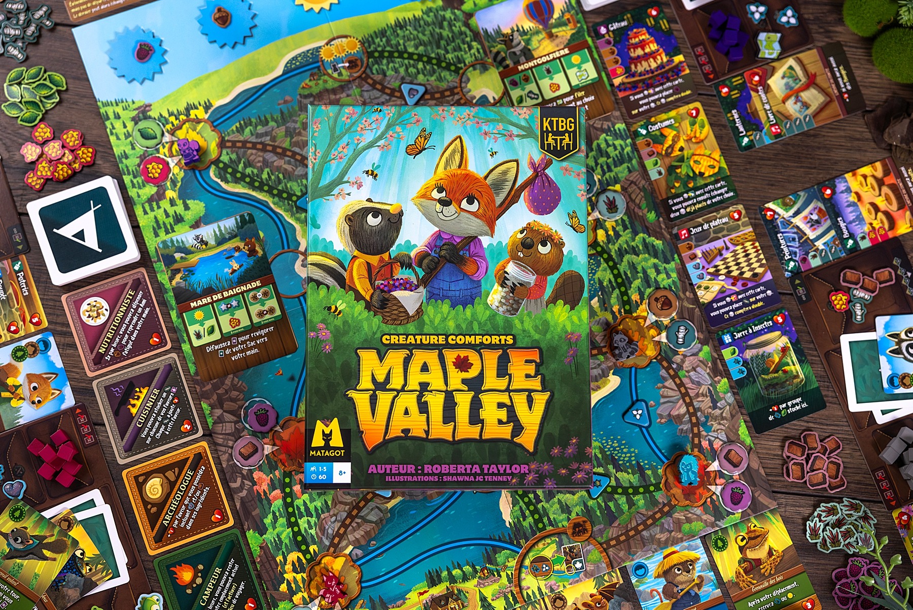 Maple valley matagot jeu de société boardgame