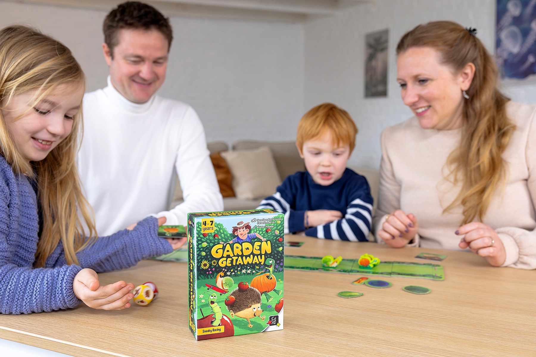 Carapate Garden getaway Gigamic jeu de société famille enfant boardgame 