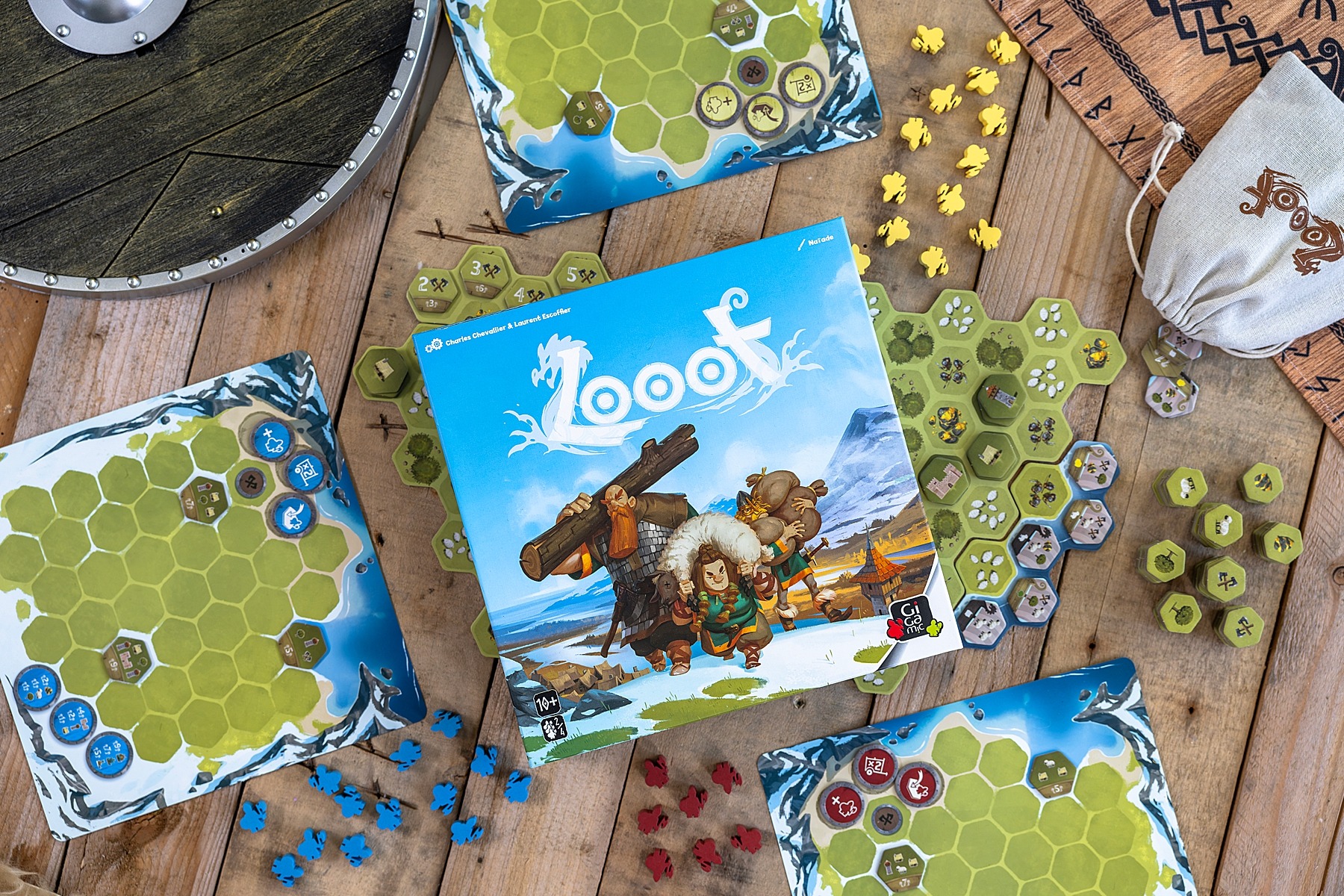 Looot Laurent Escoffier, Charles Chevallier naiade jeu de société boardgame gigamic