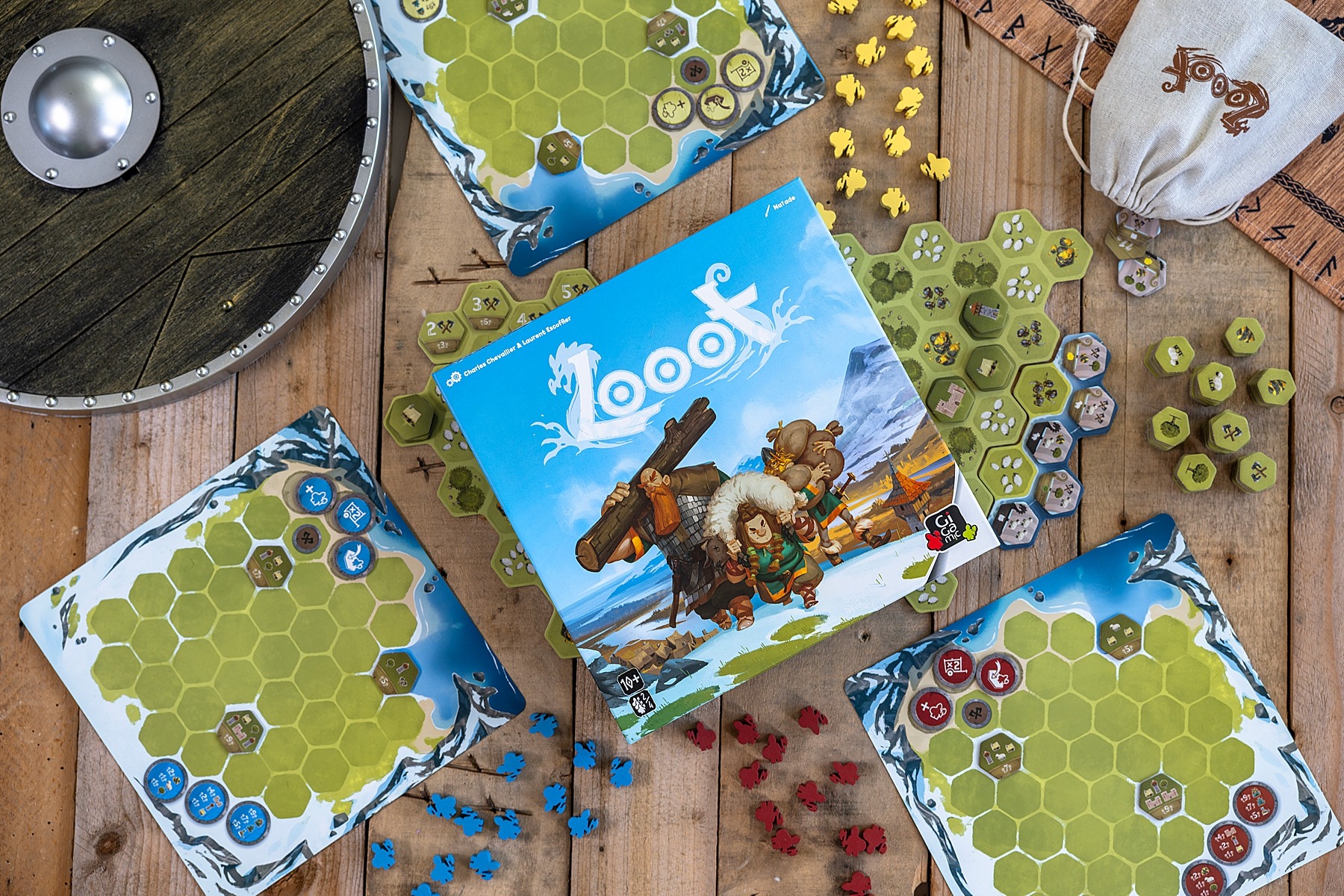 Looot Laurent Escoffier, Charles Chevallier naiade jeu de société boardgame gigamic