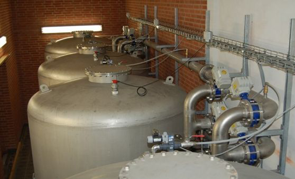 Danwatec, Levering og montering af nye rustfrie trykfiltre,