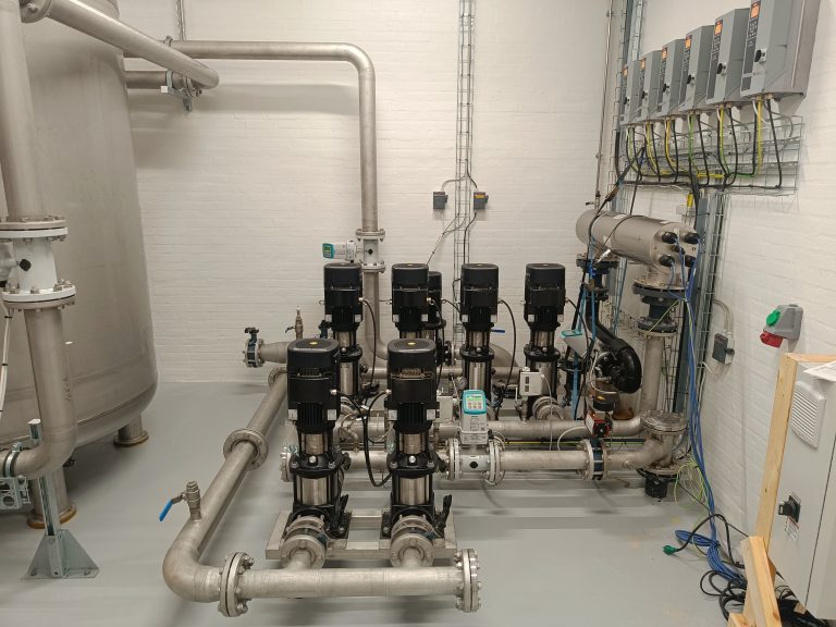 Danwatec, udpumpning, SRO-anlæg