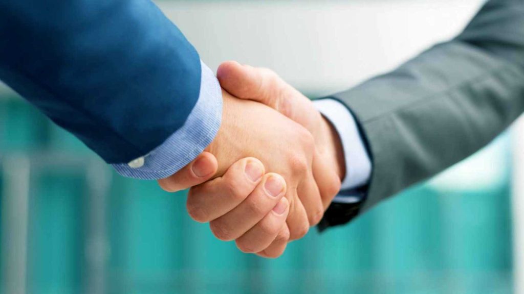 Deal, Håndtryk, Handshake