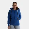 Zip-Hoodie Blue Front