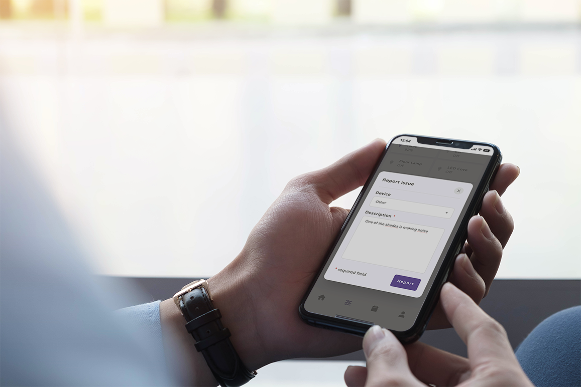 DARWIN smart building app - issue manager
