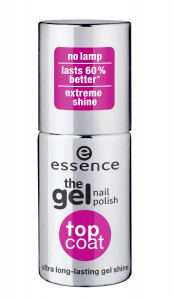 essence the gel nail polish top coat