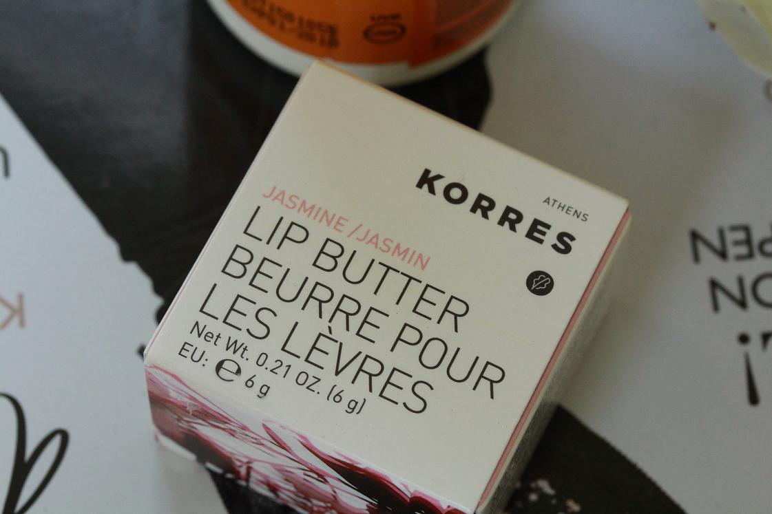 Verwöhnpflege für die Lippen: Korres Lip Butter Jasmin