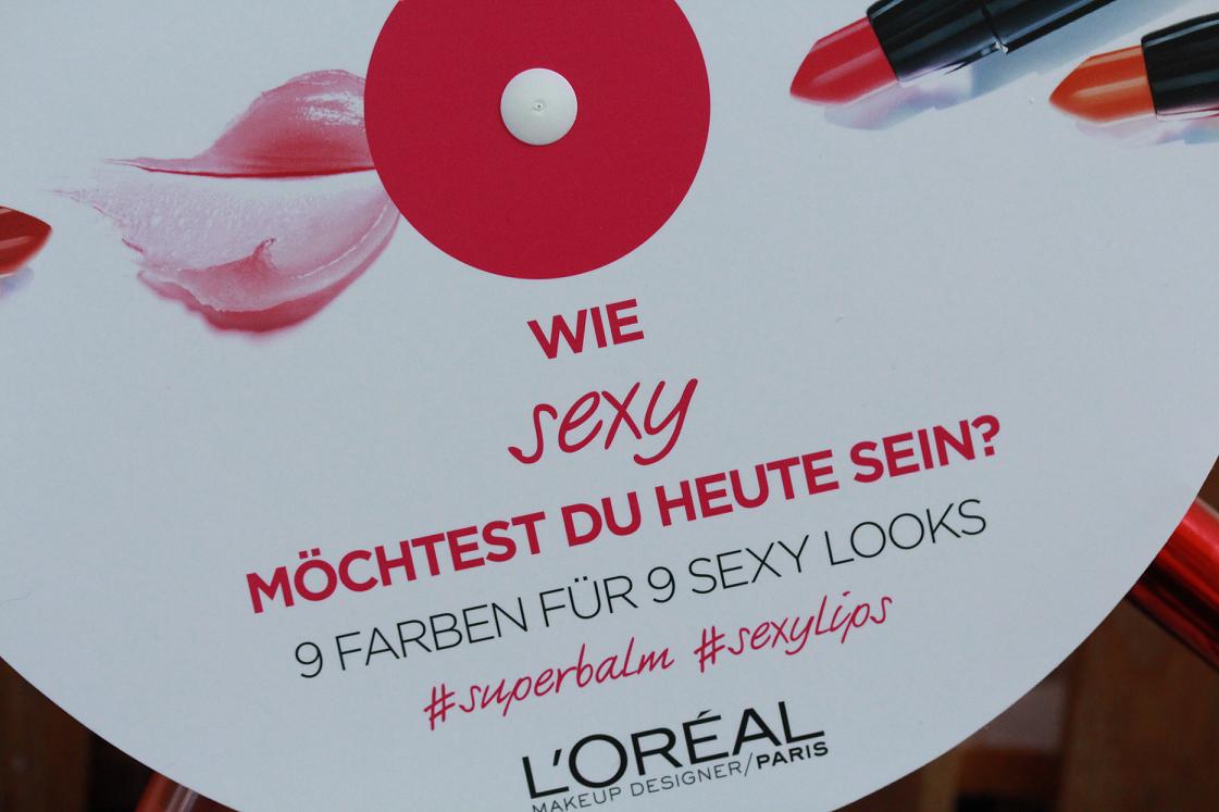 L’ORÉAL PARiS Sexy Balm: Welche Farbe darf es heute sein?