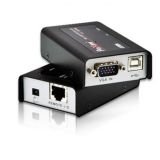 CE100 USB VGA Cat 5 Mini KVM Extender (1