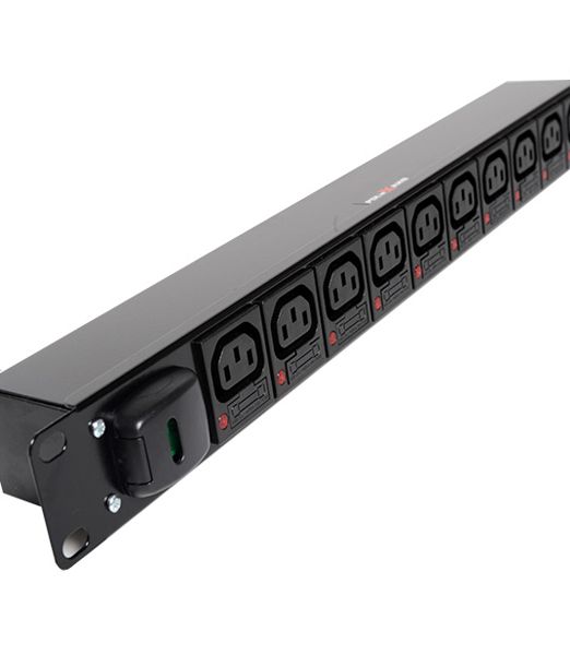 IEC C13 Individually Fused Outlet PDU