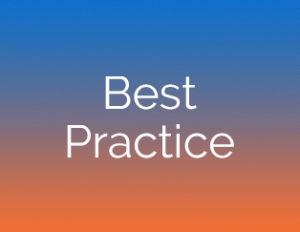 best practice