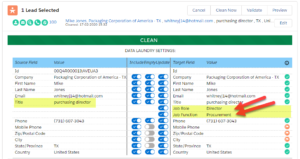 Job Title Standardization