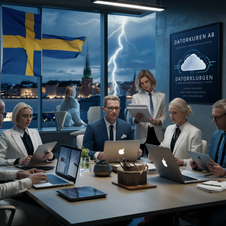 Datorkirurgen AB skyddar din data med Microsoft Azure Virtual Desktop.