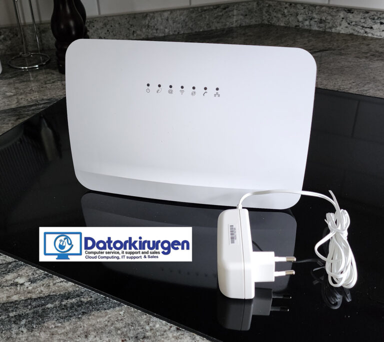 Telia nya router SaGeMcOM F@st 5370e