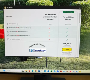 Norton 360 upplevs som utpressning av betalande användare. Trots licenskrav vill Norton ha mer pengar för reparation.