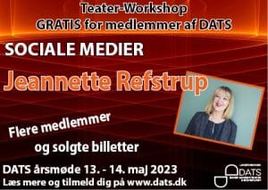 Teaterkursus med Jeannette Refstrup