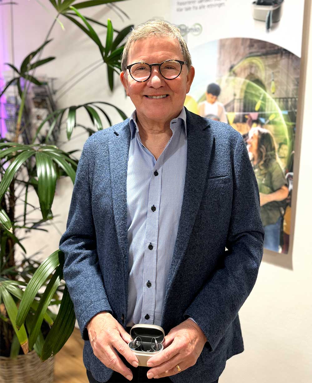 Paul-Erik er høreapparatskunde hos Davidsen Hørecenter i Esbjerg
