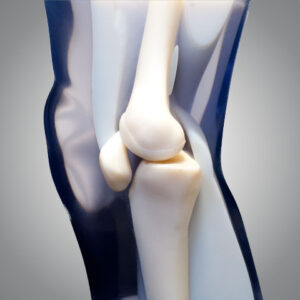 3D implantat til knæ