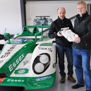 Model af vindende 24-timers Le Mans racerbil