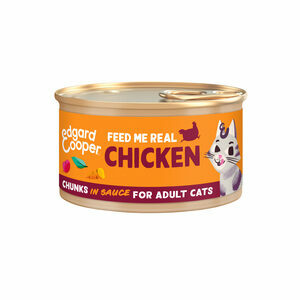 Edgard & Cooper - Free-Run Chicken Chunks in Sauce - 18 x 85 g