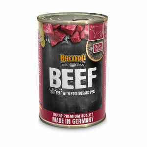 Belcando Natvoer - Rund met aardappelen en erwten - 6 x 800 gram