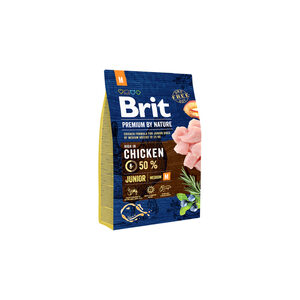 Brit Premium by Nature Junior M Hondenvoer - 3 kg