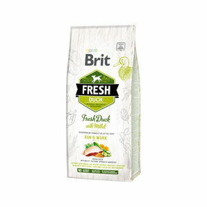 Brit Fresh Duck with Millet Active Run & Work - 12 kg