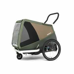 Croozer fietskar - Enna L - Mosgroen