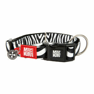 Max & Molly Smart ID Halsband - Zebra - M