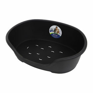 Moderna Plastic Hondenmand - Zwart - 40 cm