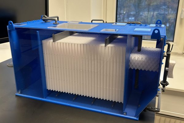 3D-printet offshore model til præsentation