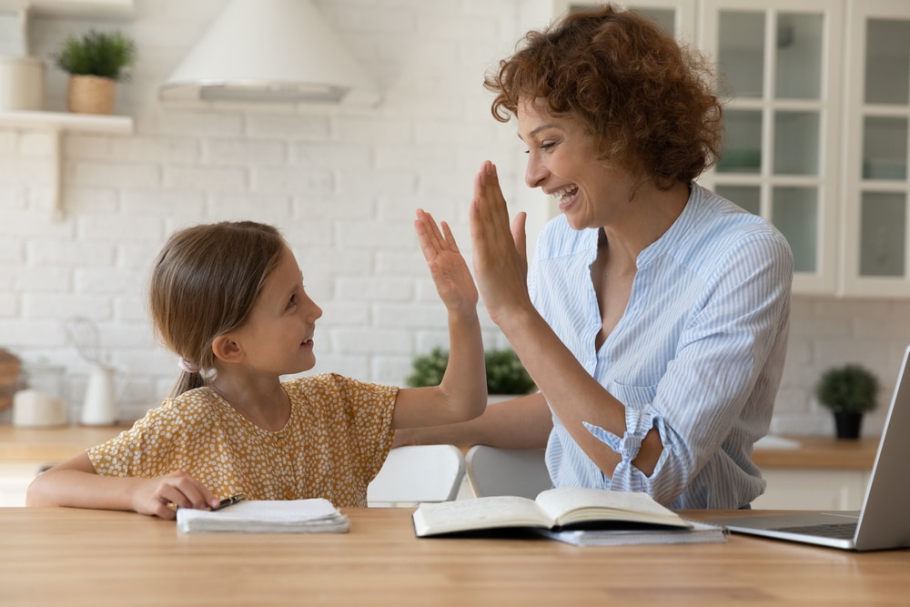 Bespreek werk kinderen