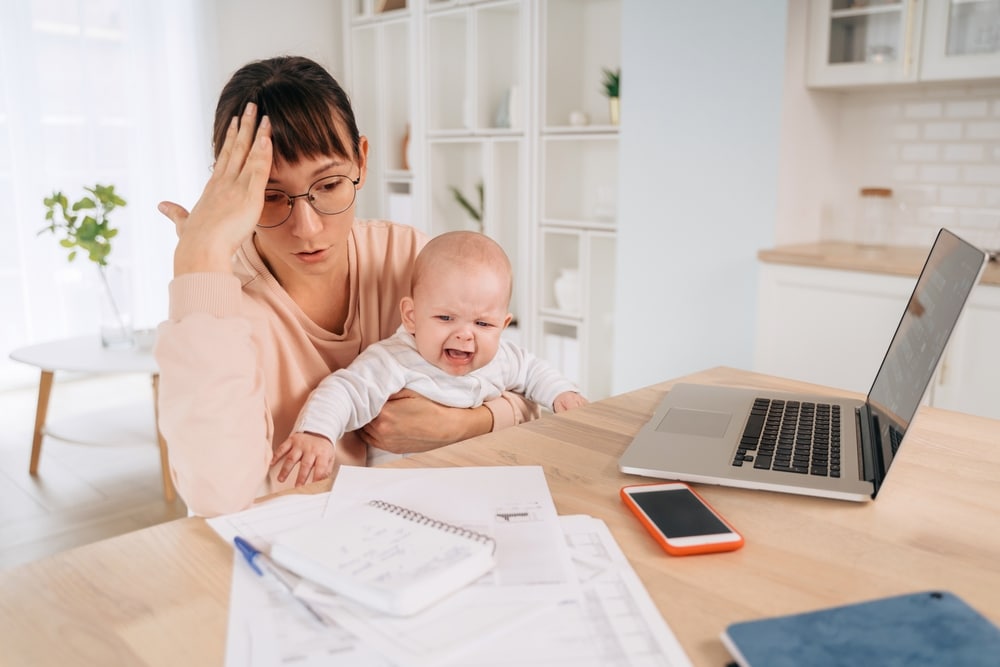 Hoe ontstaat een postpartum depressie