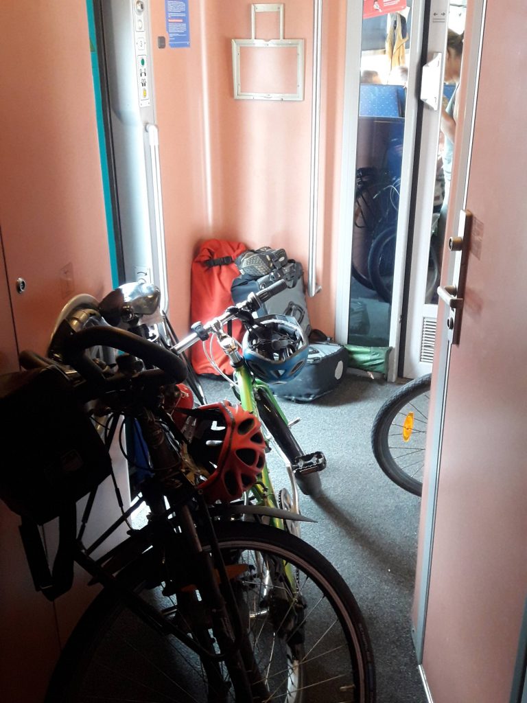 Fiets op de trein