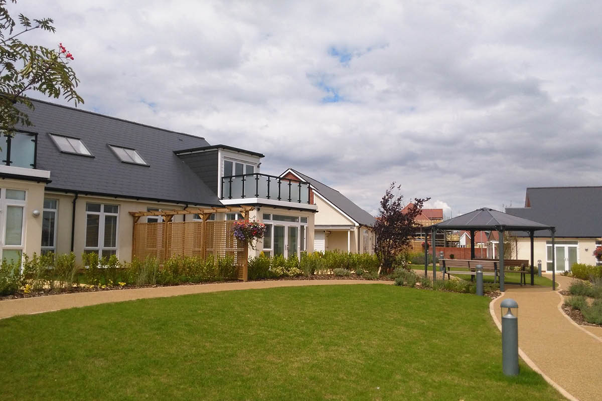 Hawkinge retirement village phase 1 completion Deacon Design