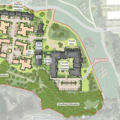 A new care village at North Stoneham Park