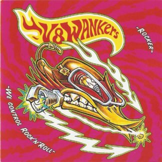 V8 WANKERS / THE CARBURETORS: Split 7" EP
