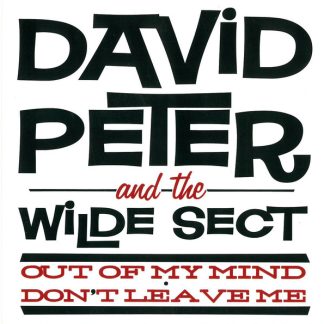 DAVID PETER & THE WILDE SECT: Out of my Mind 7"