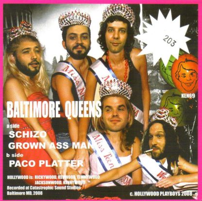 HOLLYWOOD: Baltimore Queens 7" back