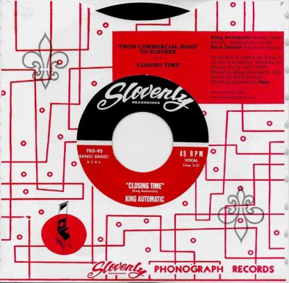 KING AUTOMATIC: From Commercial Road to Elstree 7" back