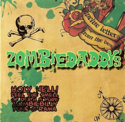 THE ZOMBIEDADDYS - 12 Letters From The Dead CD