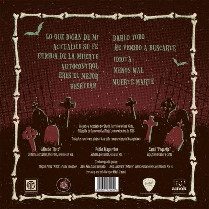 MUTAGÉNICOS: 3 LP back cover