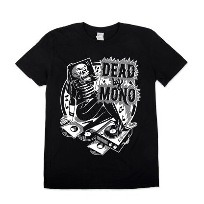 DEAD BY MONO Designed by Poleta in a black t-shirt