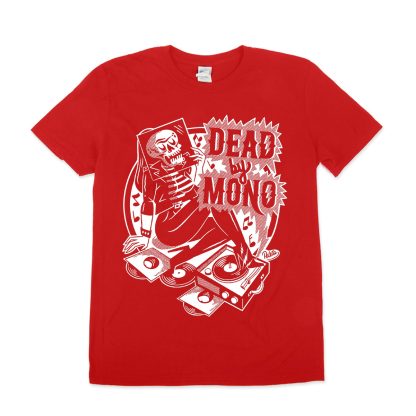 DEAD BY MONO T-Shirt Red- Designed by Poleta
